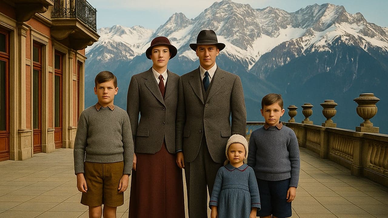 A Family Abroad · Three-Strip Technicolor