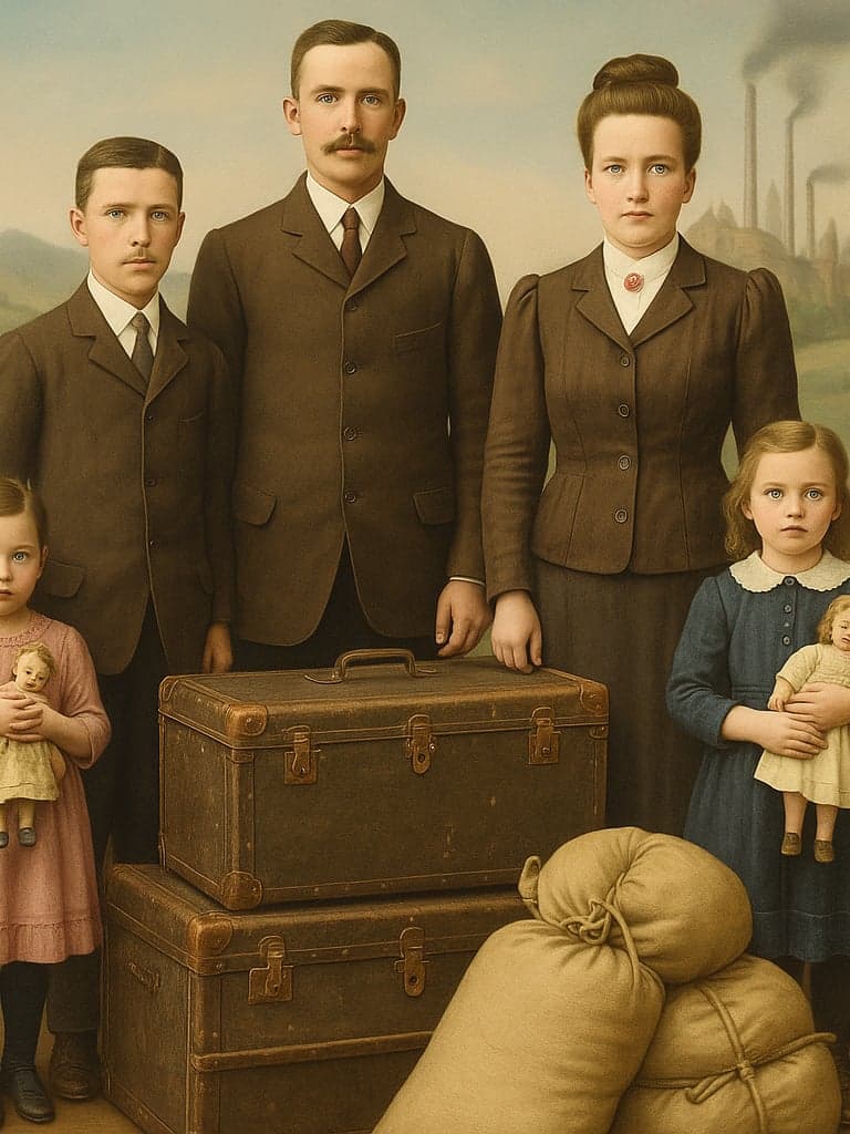 The New Arrivals · Hand-Tinted