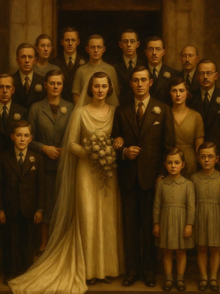The Wedding Party · Restored Heritage Oil