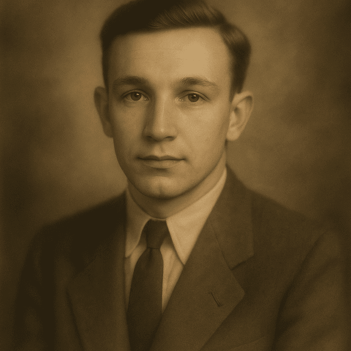 An old photograph restored in the Pictorialist Soft Dream style